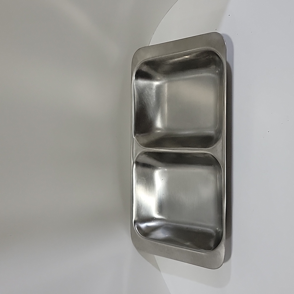 Cultura Sweeden 18/8 Stainless Steel Divided Serving Tray